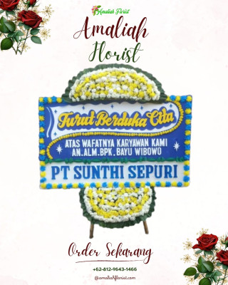 Papan Bunga Duka di Basilam Baru