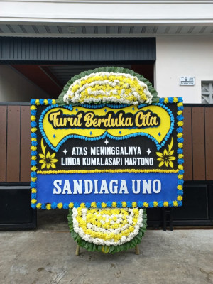 Papan Bunga Duka di Basilam Baru